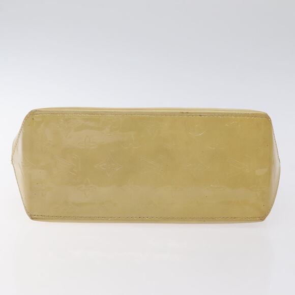 LOUIS VUITTON Monogram Vernis Reade PM Hand Bag Beige M91334 - Picture 9 of 12